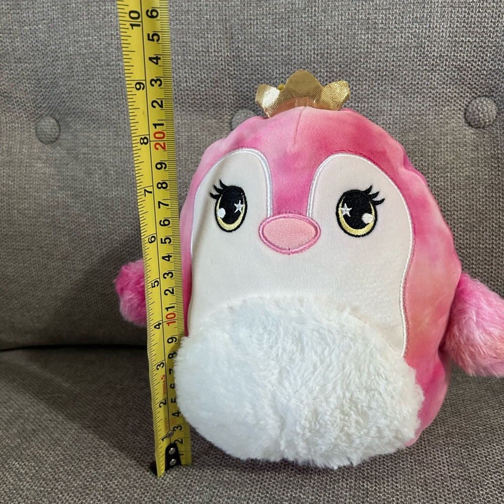 the pink penguin Squishmallow plush toy